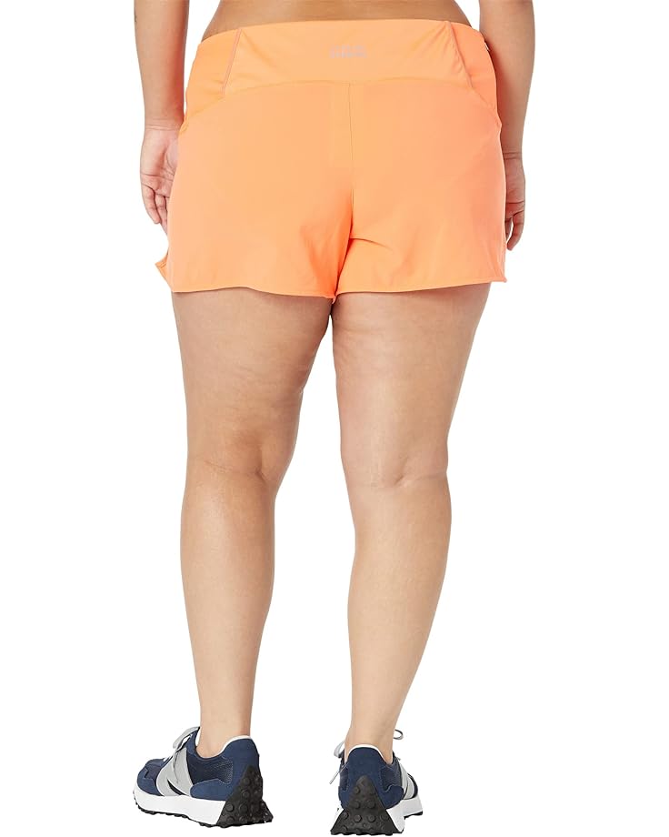 цена Шорты New Balance Impact Run 3 Shorts, цвет Vibrant Orange