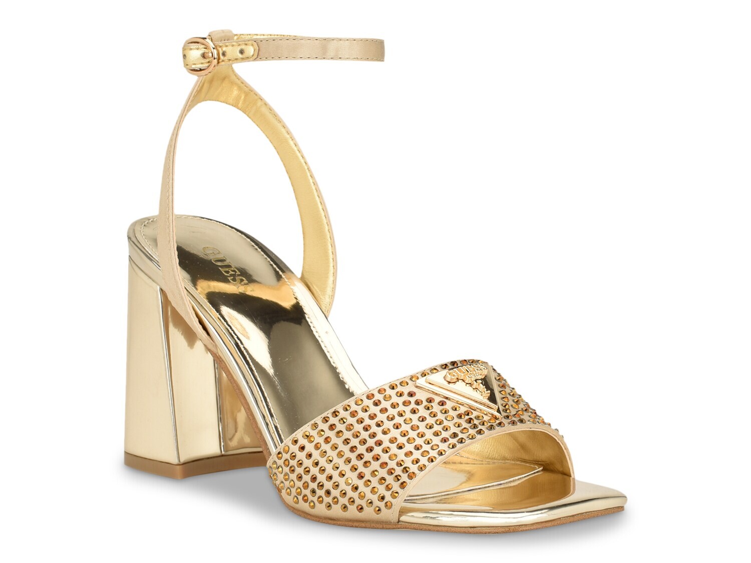 

Сандалии Gelya Guess, золотой металлик