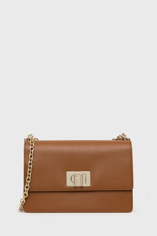 

Кожаная сумка 1927 г. Furla, коричневый