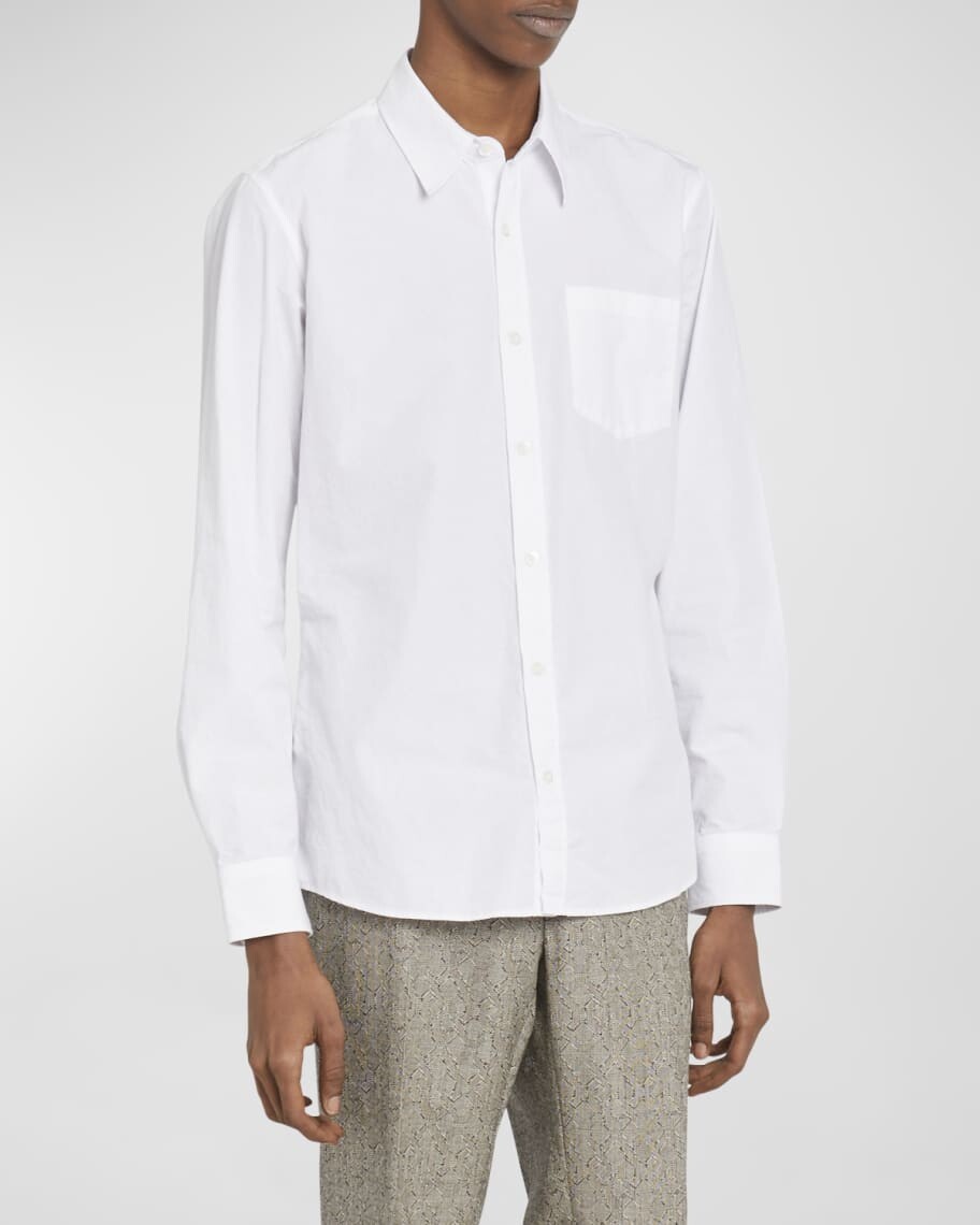 

Мужская однотонная спортивная рубашка Corbino Dries Van Noten