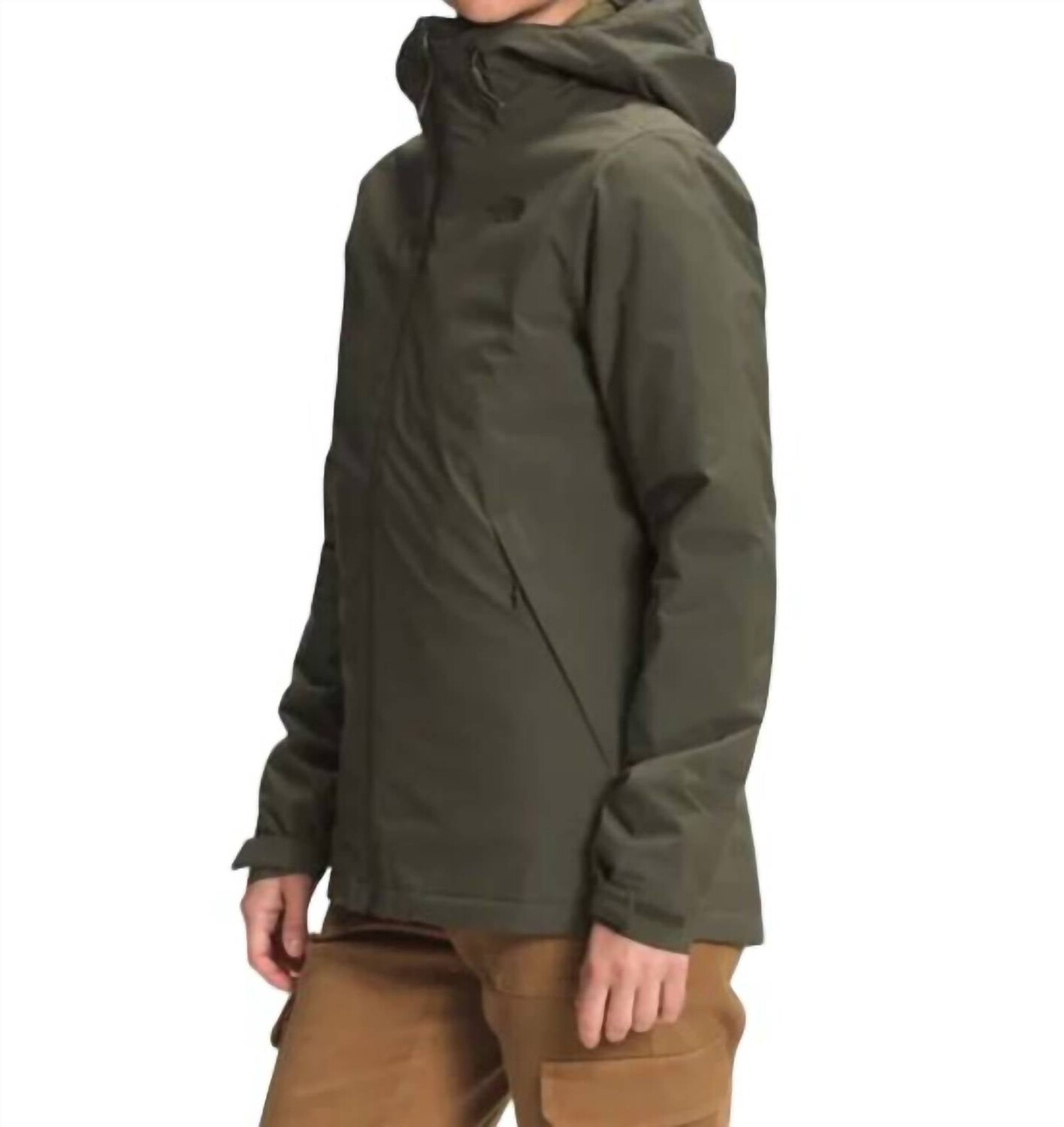 

Темно-зеленая куртка Carto Tri New Taupe Green The North Face