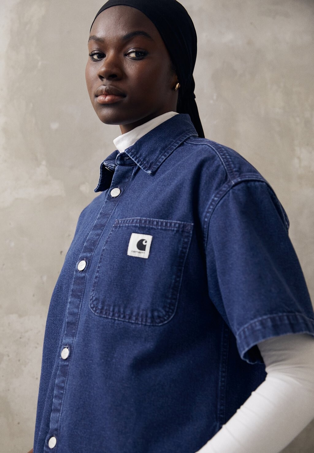 

Блузка-рубашка LOVILIA Carhartt WIP, цвет blue