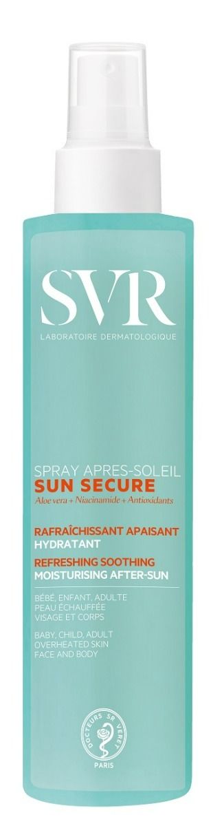 SVR Sun Secure спрей после загара, 200 ml