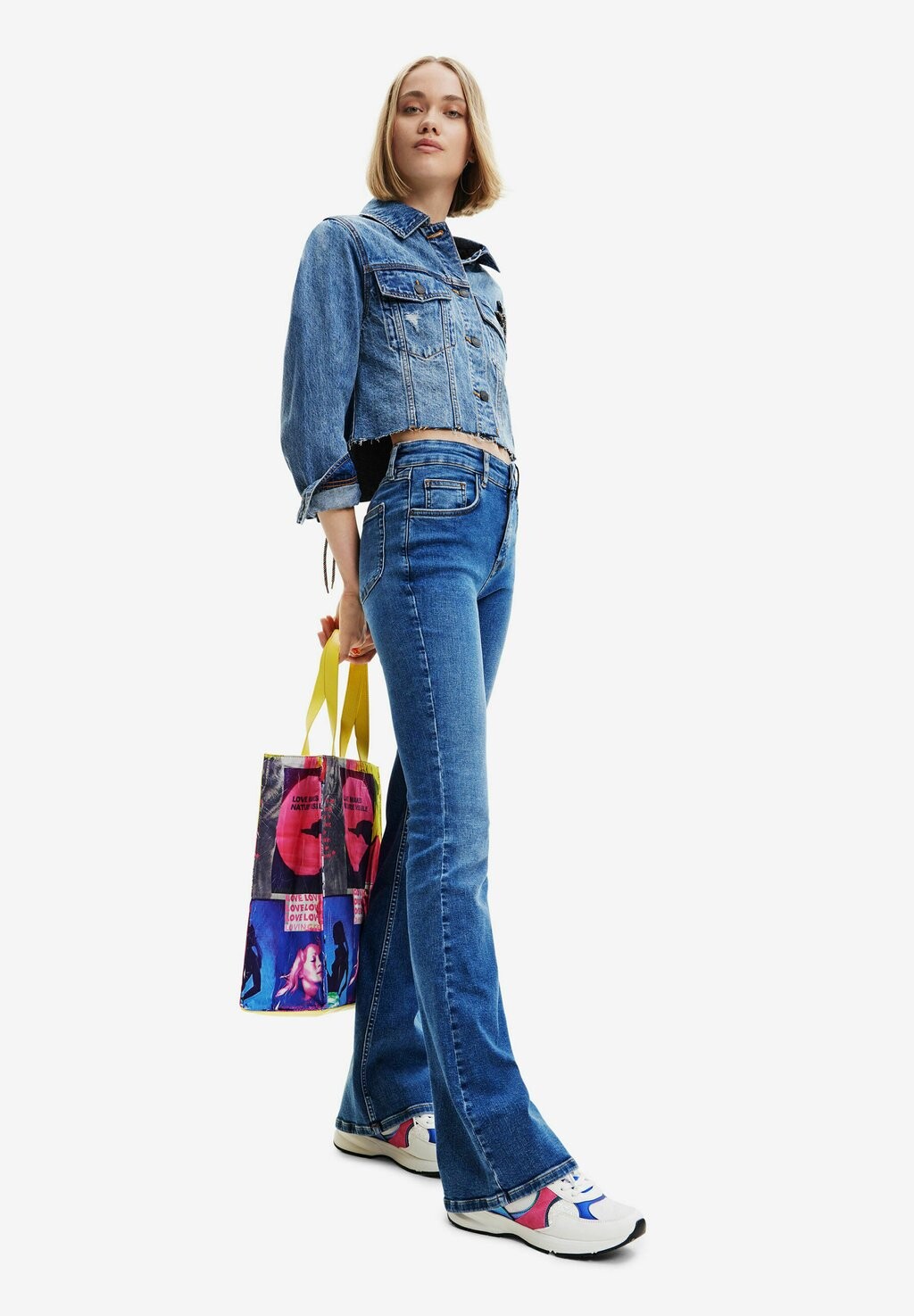 

Джинсы расклешенные Desigual