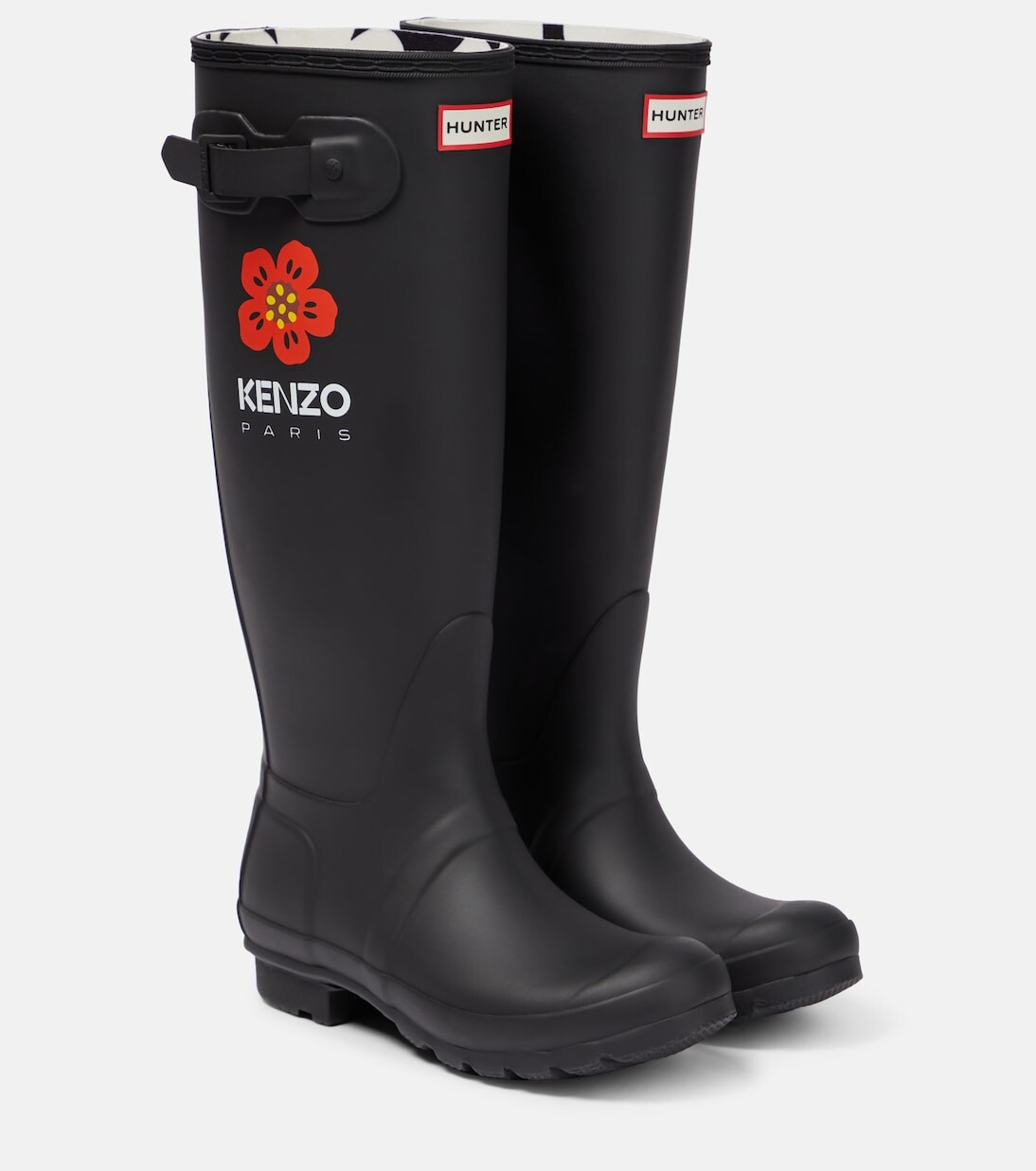 

Резиновые сапоги x hunter boke flower Kenzo, черный