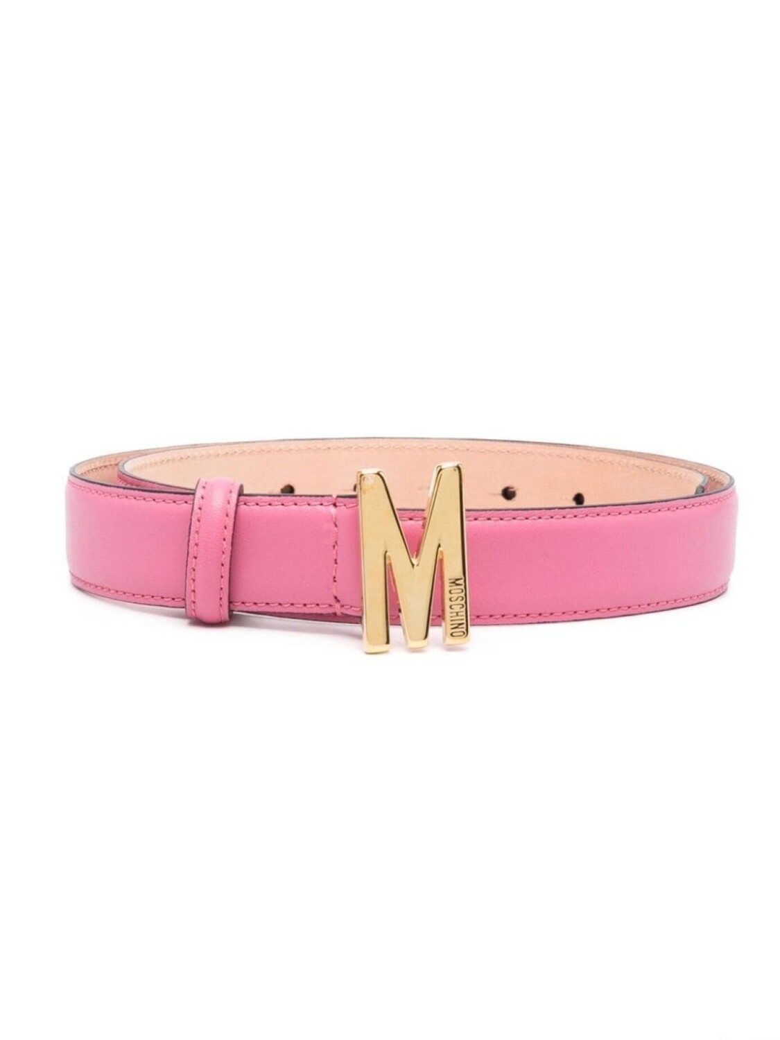 

Ремень с логотипом M Moschino, розовый