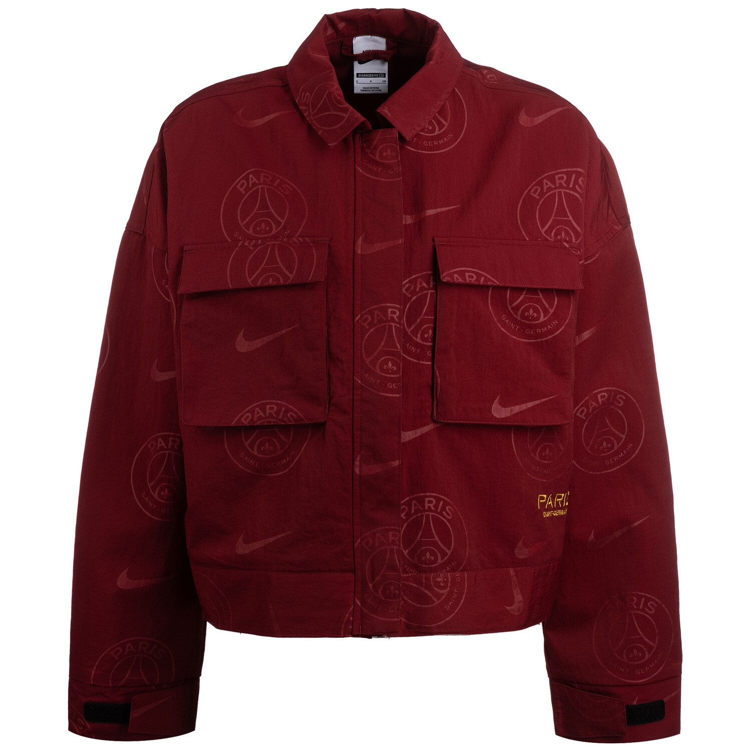 

Спортивная куртка Nike Kapuzenjacke Paris St-Germain, темно-красный