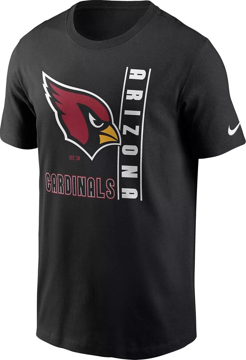 

Мужская черная футболка Nike Arizona Cardinals Rewind Essential