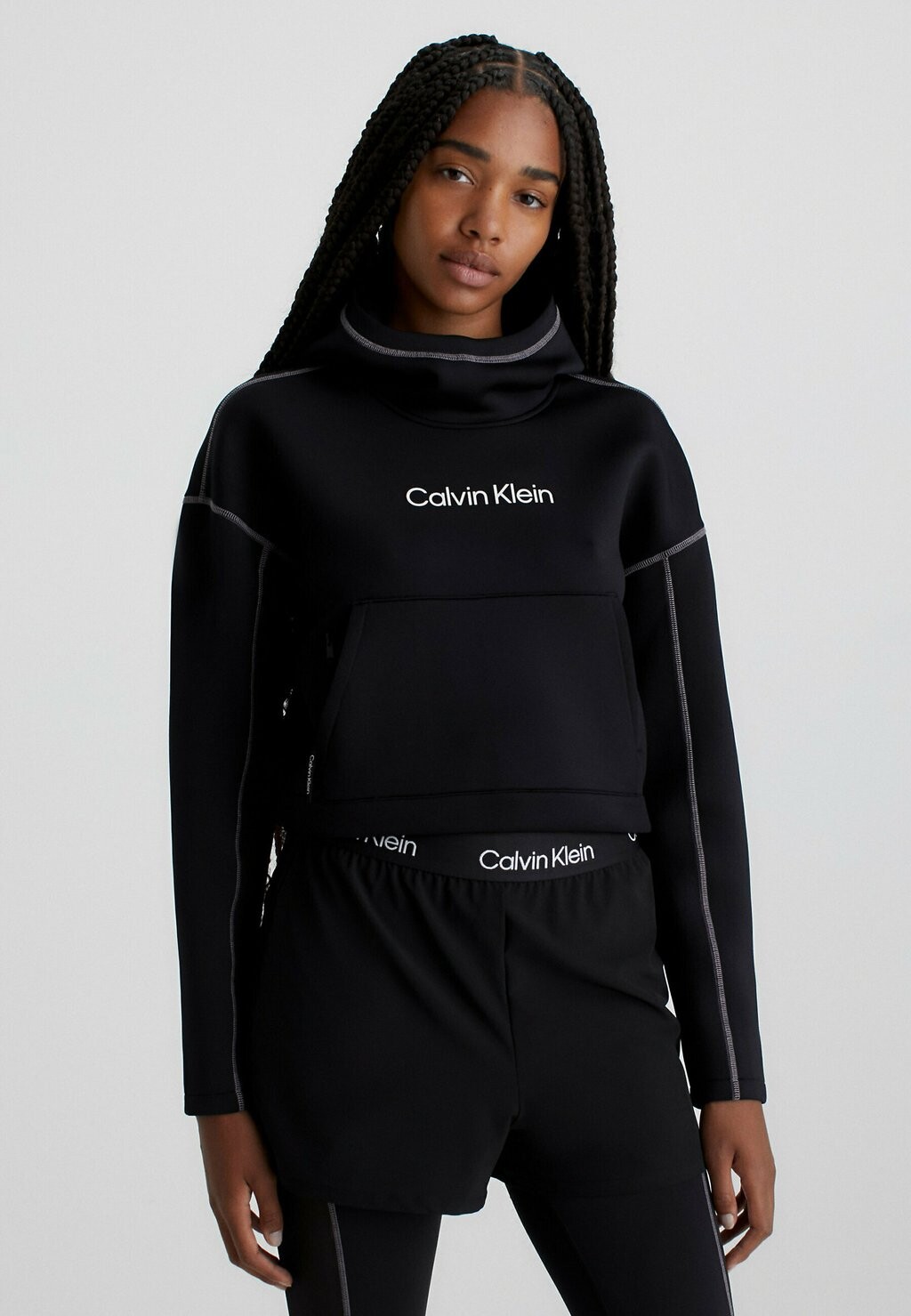 

Толстовка с капюшоном Calvin Klein Performance, Черный