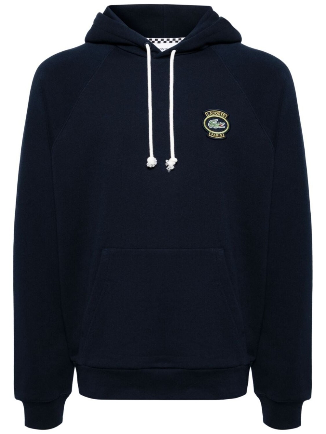 

Худи с вышитым логотипом Lacoste, синий