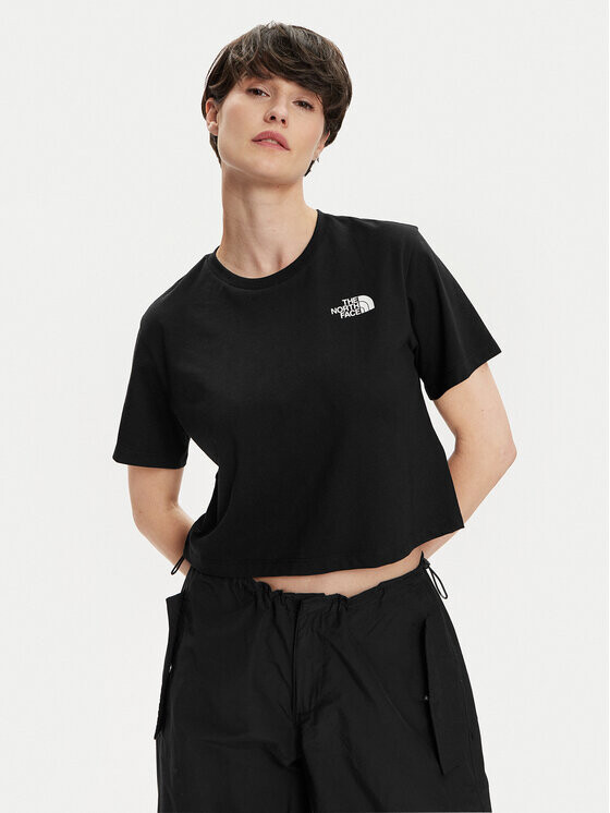 

Футболка свободного кроя The North Face, черный