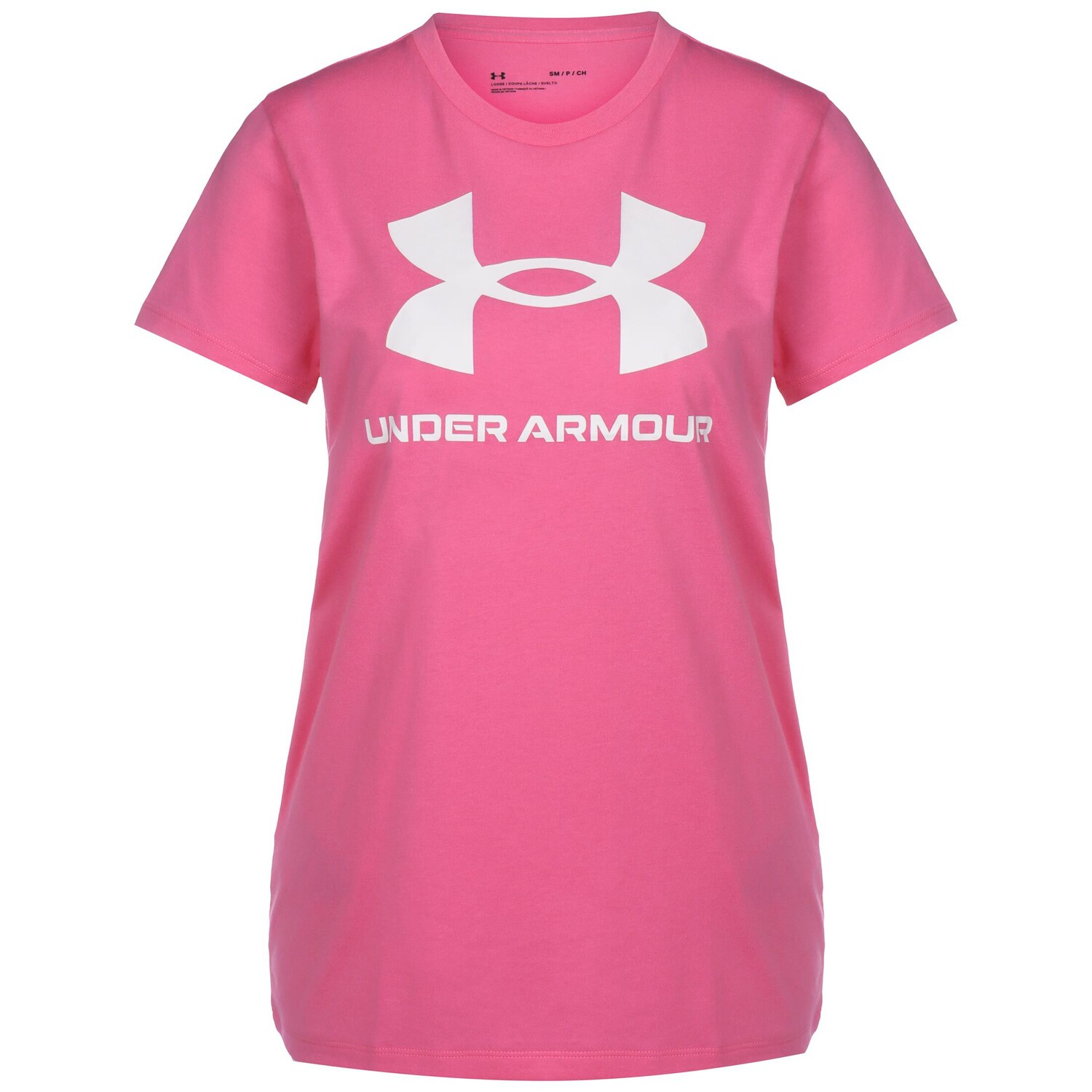 

Футболка Under Armour Trainings Sportstyle Graphic, розовый