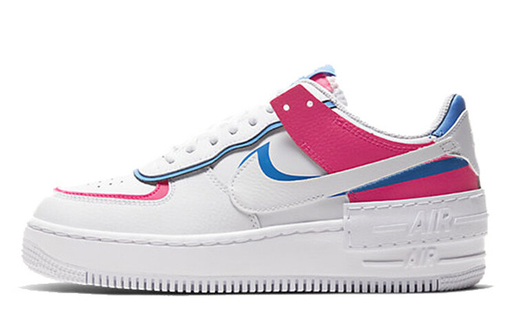 

Женские скейтборды Nike Air Force 1 Shadow синий/розовый
