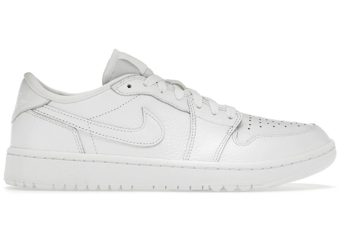 

Кроссовки Nike Air Jordan 1 Retro Low Golf Triple White, белый