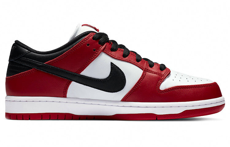 

Кроссовки Nike Dunk Low SB J-Pack Chicago, белый / красный