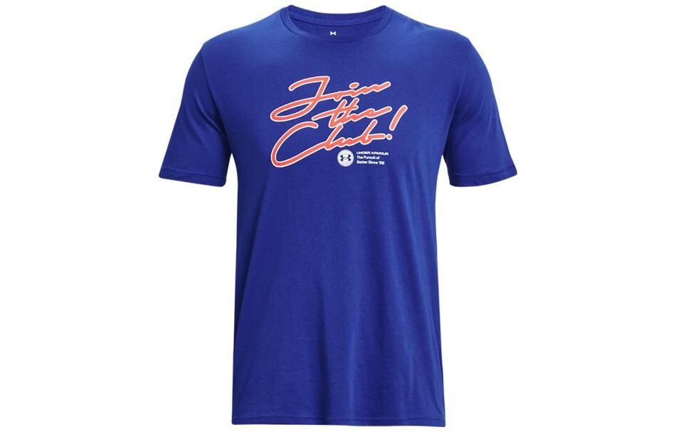 

Мужская футболка Under Armour, цвет Blue