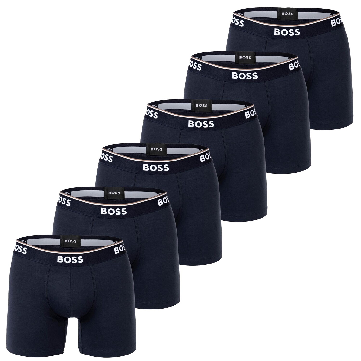 

Боксеры BOSS Boxershort 6 шт, темно-синий