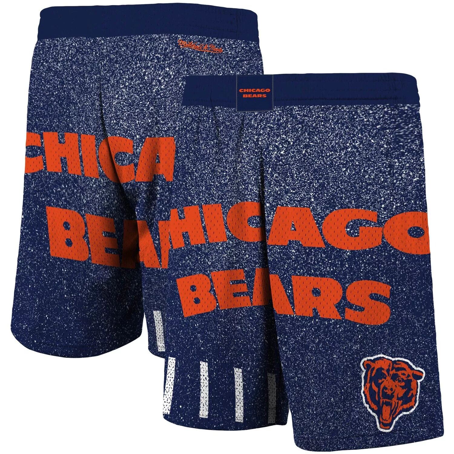 

Мужские темно-синие шорты Mitchell & Ness Chicago Bears Jumbotron