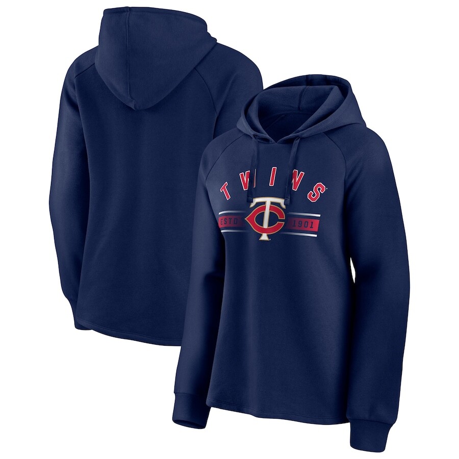 

Пуловер с капюшоном Fanatics Branded Minnesota Twins, нави