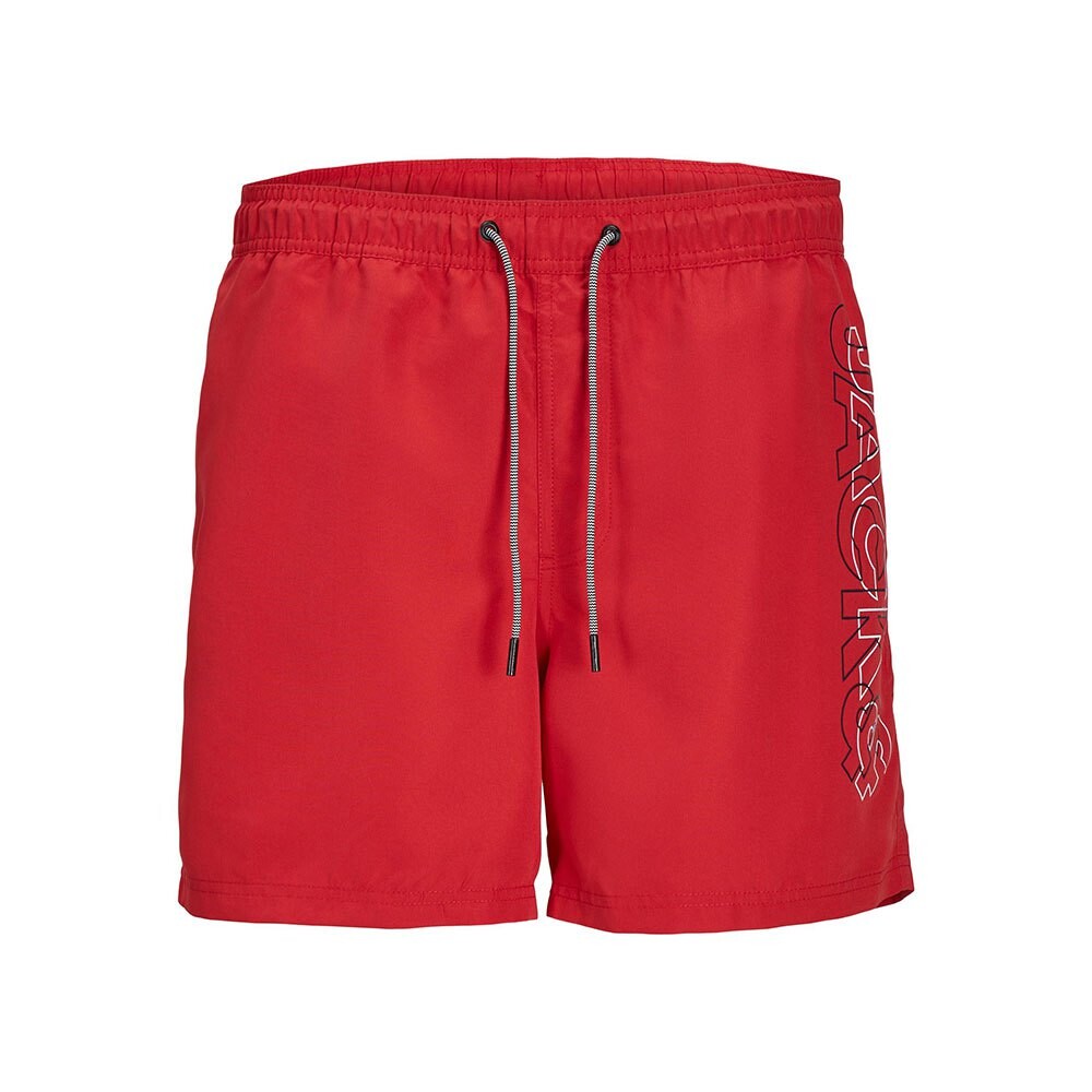

Шорты для плавания Jack & Jones Fiji Double Logo Swimming Shorts, красный