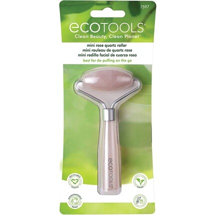 

Мини-ролик для лица из розового кварца, Ecotools