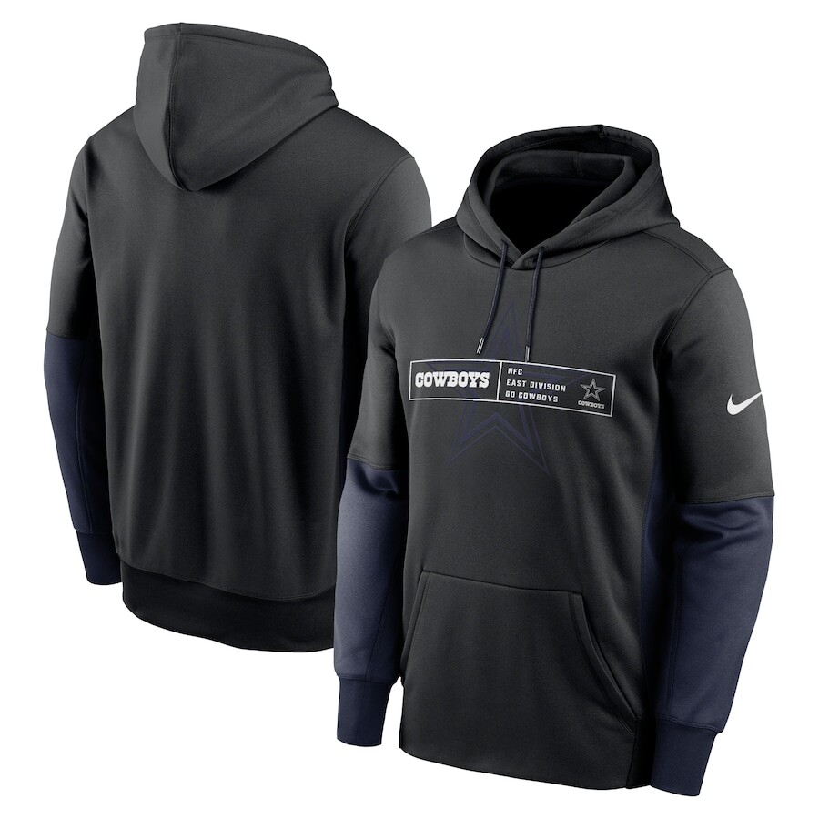 

Пуловер с капюшоном Nike Dallas Cowboys, черный