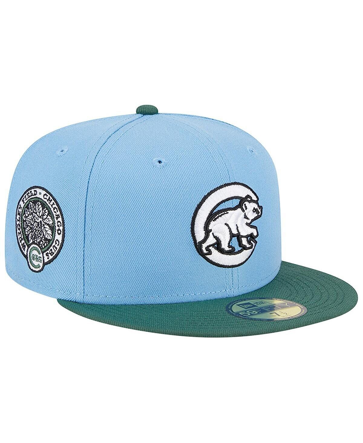 

Мужская облегающая шляпа небесно-голубого цвета с кинзой Chicago Cubs Wrigley Field 59FIFTY New Era