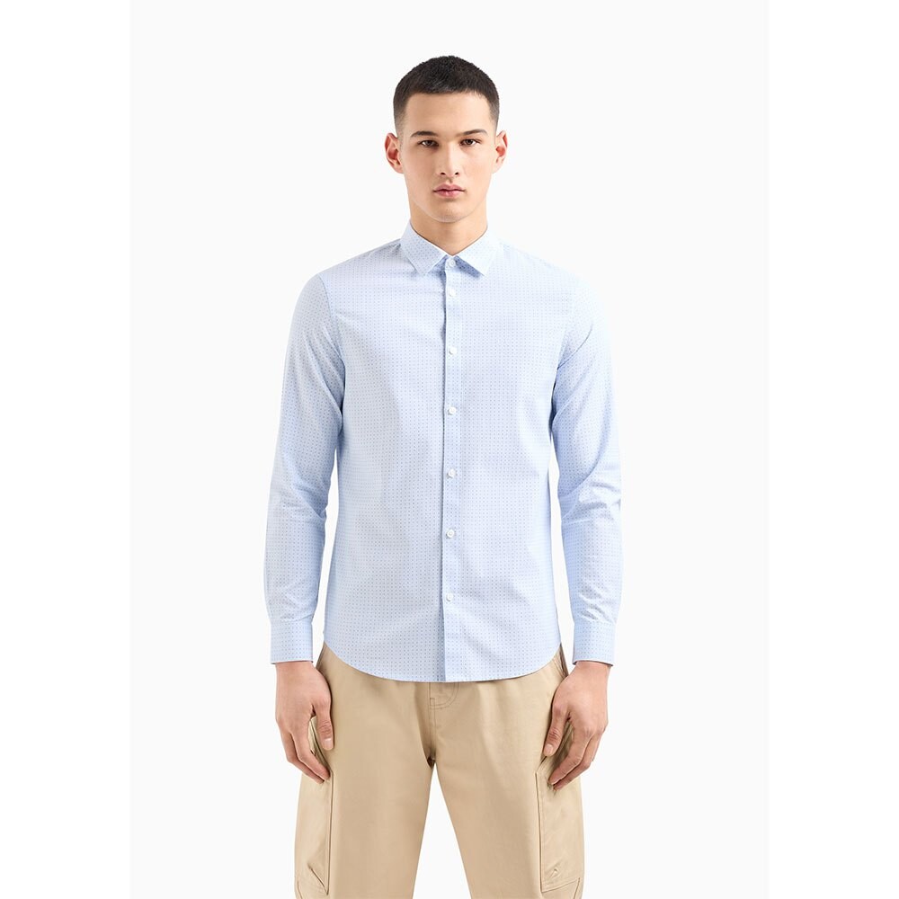 

Рубашка с длинным рукавом Armani Exchange 3DZC37_ZN4MZ, синий