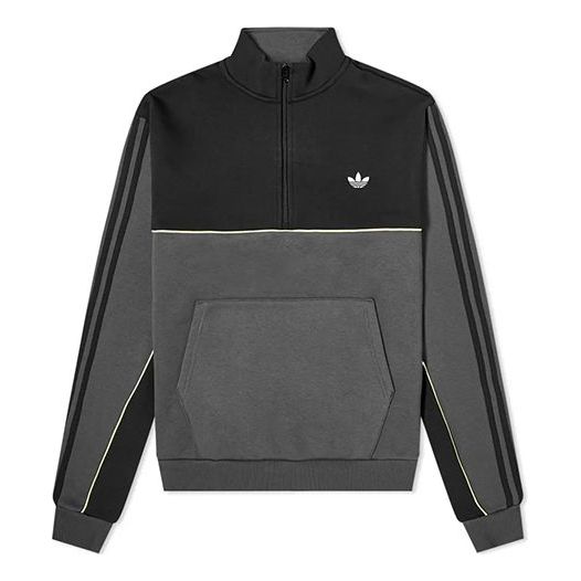 

Толстовка adidas originals Mod Half Zip Sweatshirt For Men Black, черный
