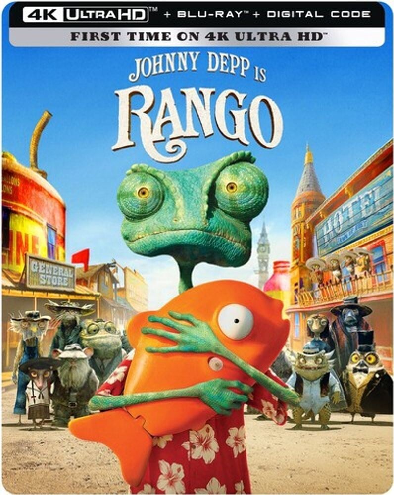 

Диск 4K UHD Rango [2011] (Steelbook)