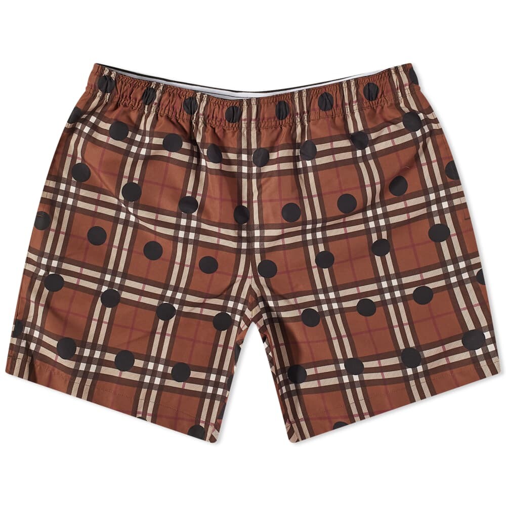 

Шорты для плавания в клетку Burberry Guildes в горошек