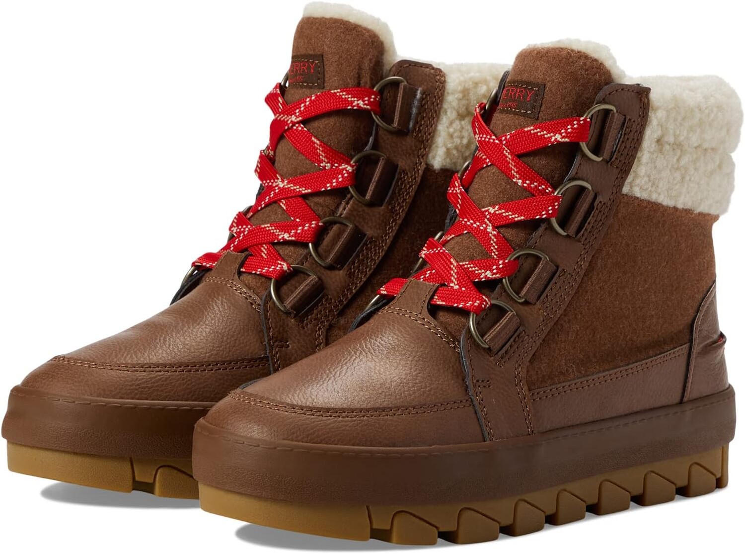 

Ботинки Sperry Juneau Low Hiker Wool, коричневый
