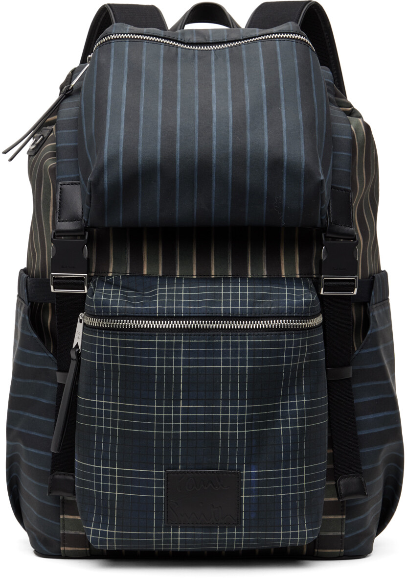 

Разноцветный рюкзак в клетку Paul Smith