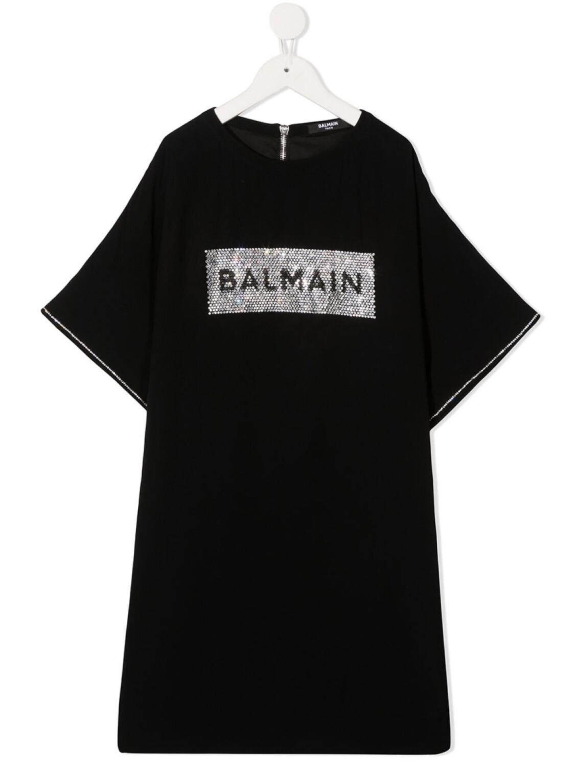 

Balmain Kids платье-футболка с логотипом, черный