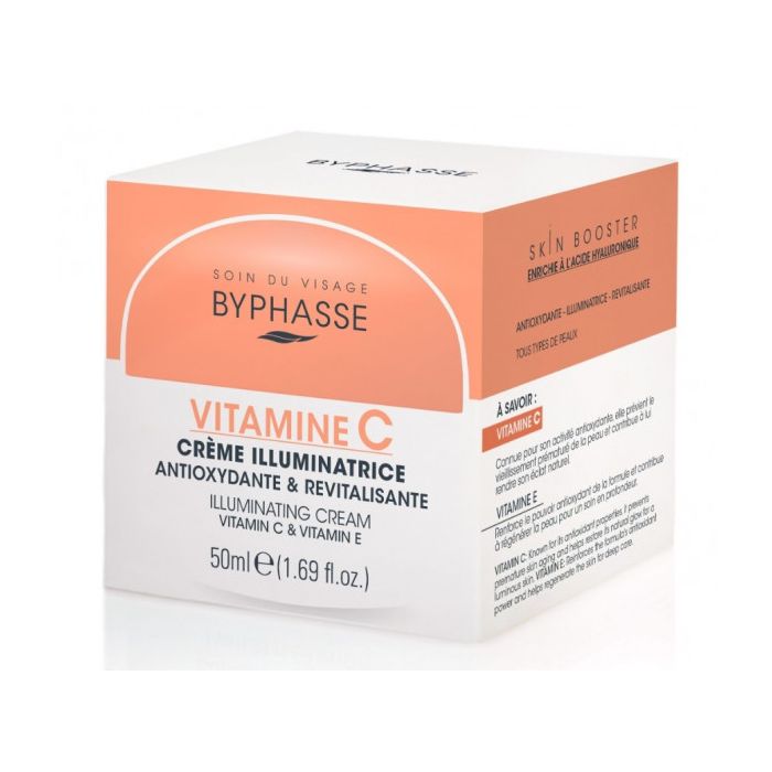 Крем для лица Crema Iluminadora Vitamina C Byphasse, 50 ml осветляющий крем для глаз c витамином с mary