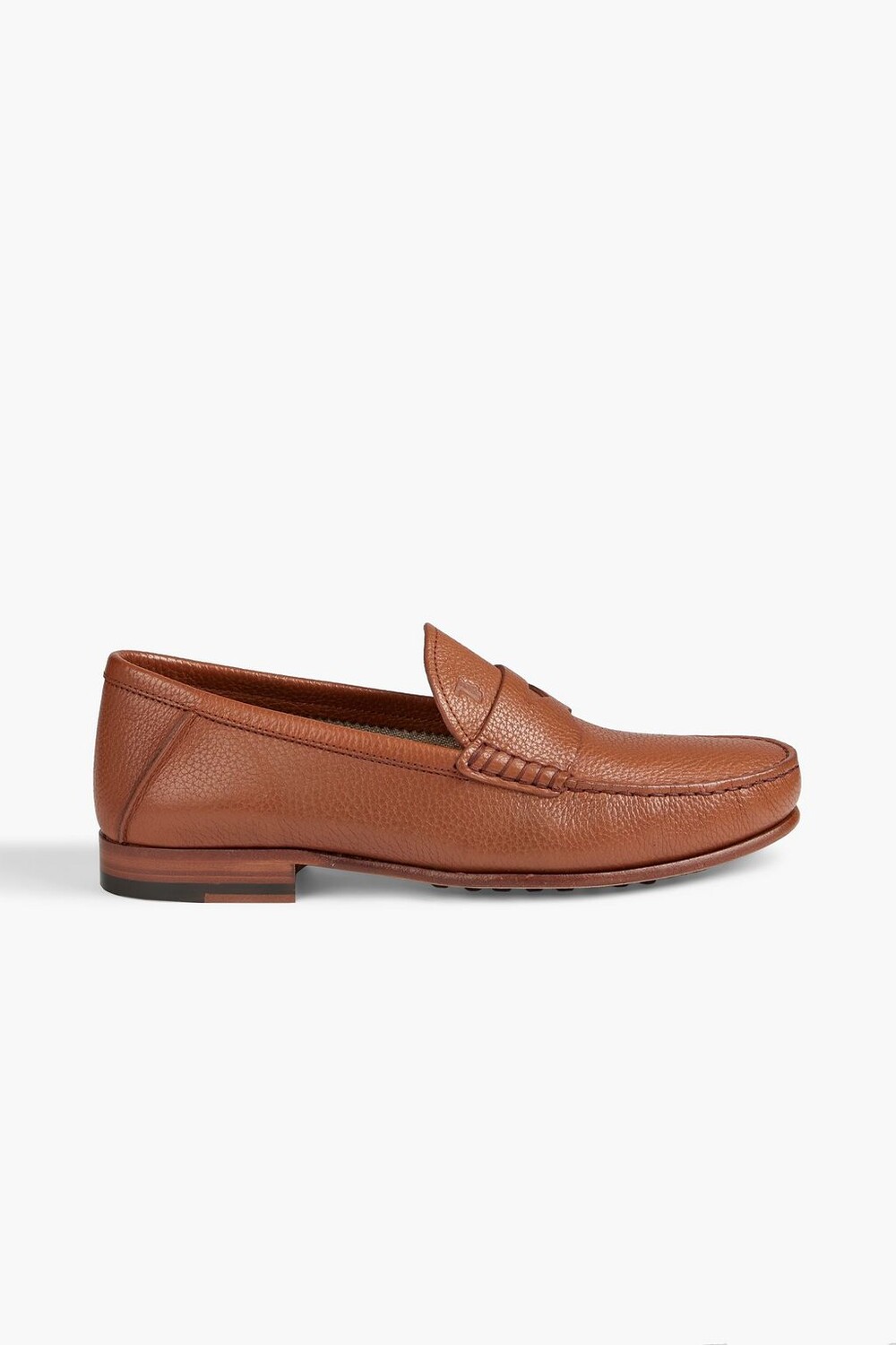

Пенни-лоферы из шагреневой кожи TOD'S, коричневый