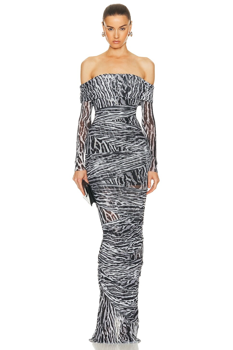 

Платье Ser.O.Ya Chanda Gown, цвет Grey Ocelot