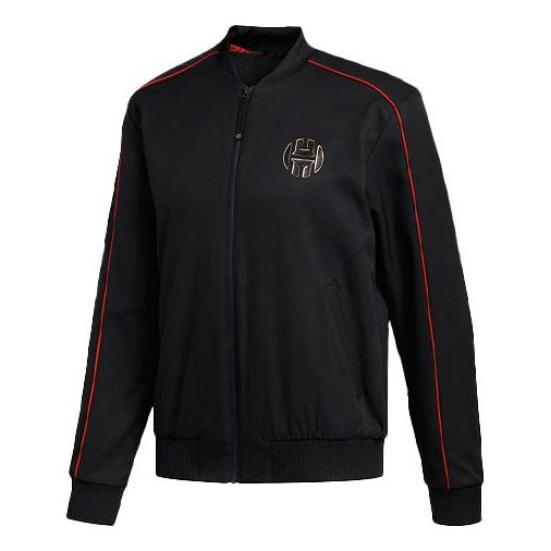 цена Куртка adidas Harden Jkt Basketball Sports Jacket Black, черный
