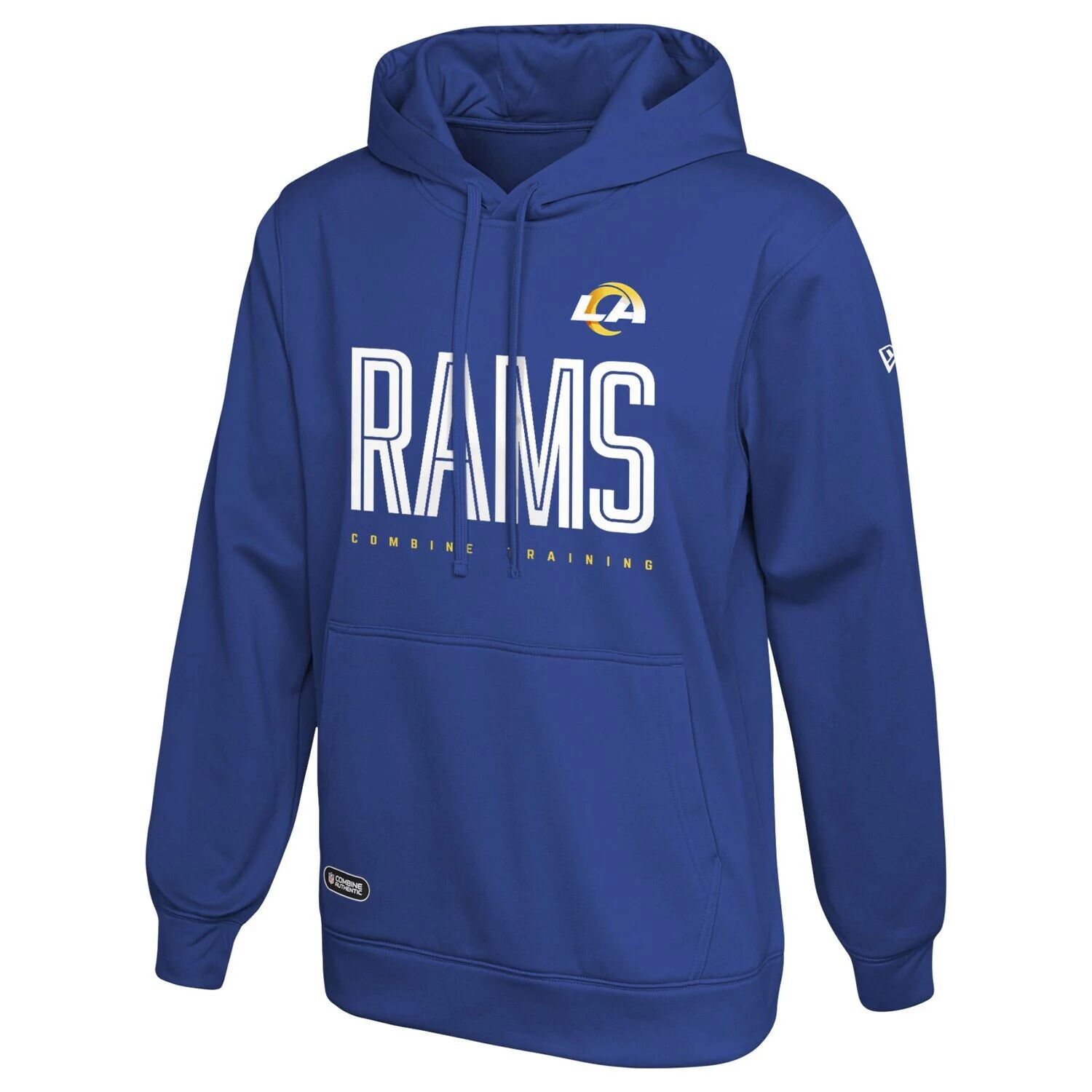 

Мужской пуловер New Era Royal Los Angeles Rams с капюшоном