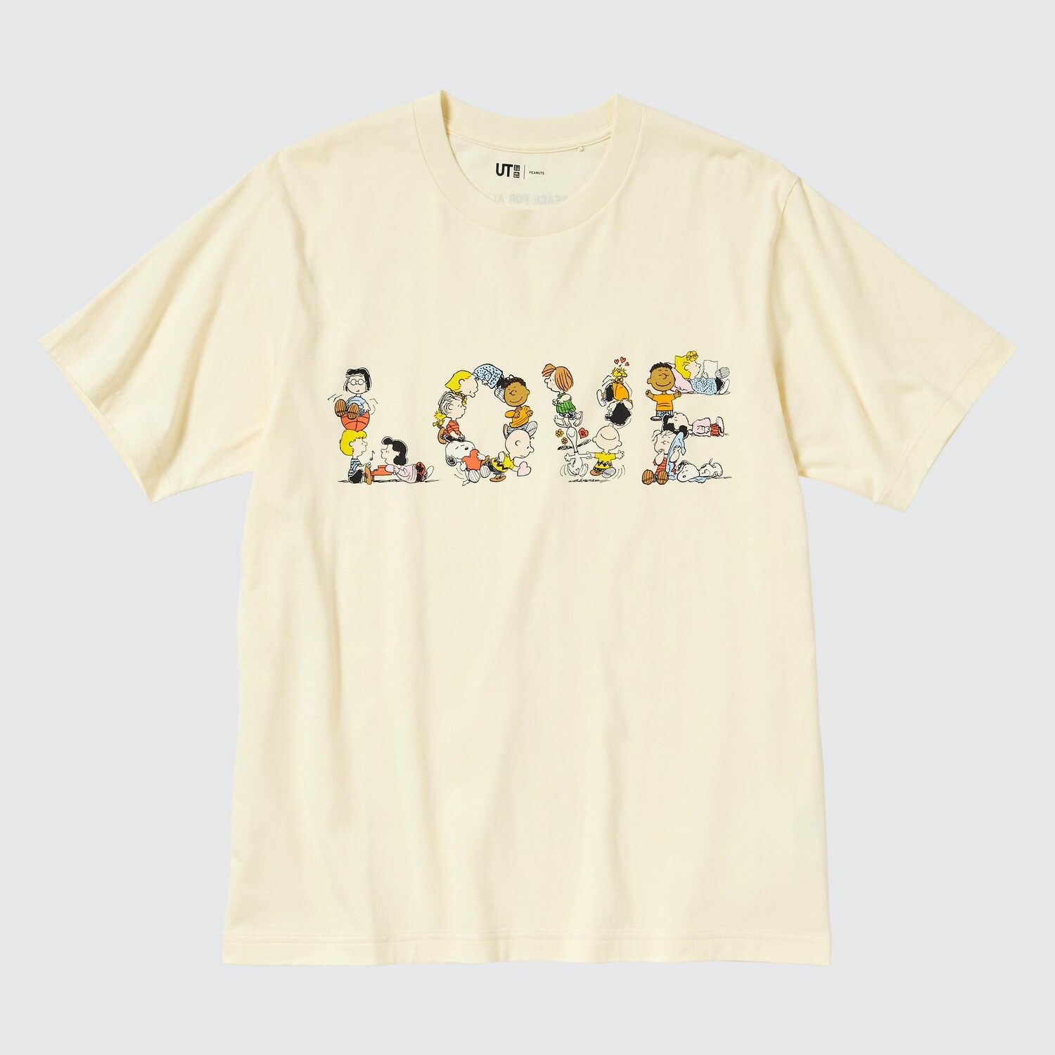 

Футболка Uniqlo Peace For All с графическим принтом, желтый