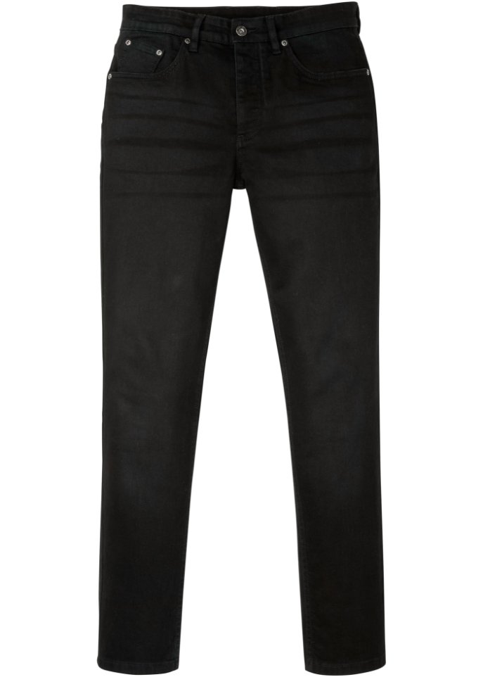 Прямые узкие джинсы стрейч Rainbow, черный джинсы узкие стрейч hatch 31 34 черный