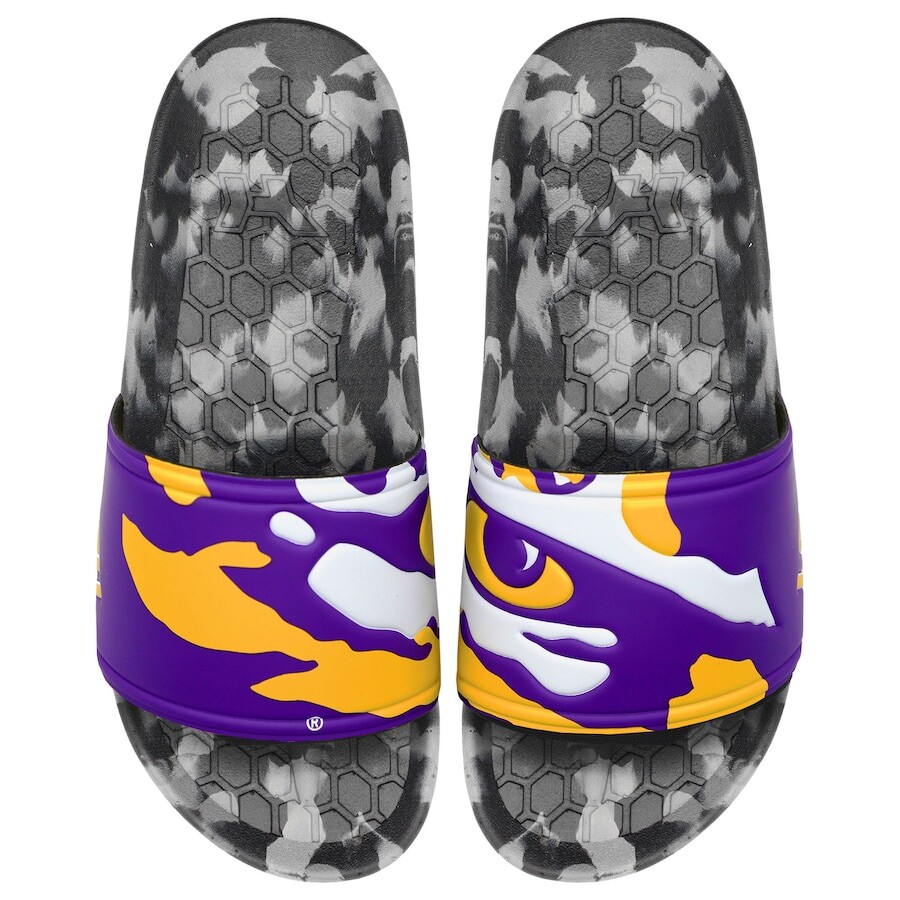 

Шлепанцы HYPE Lsu Tigers, фиолетовый