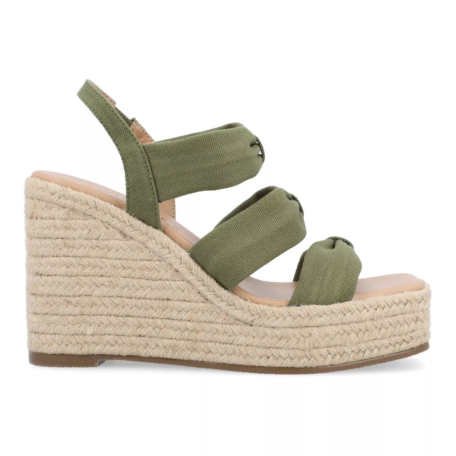 

Женские босоножки на танкетке Journee Collection Santorynn Tru Comfort Foam Journee Collection, красный