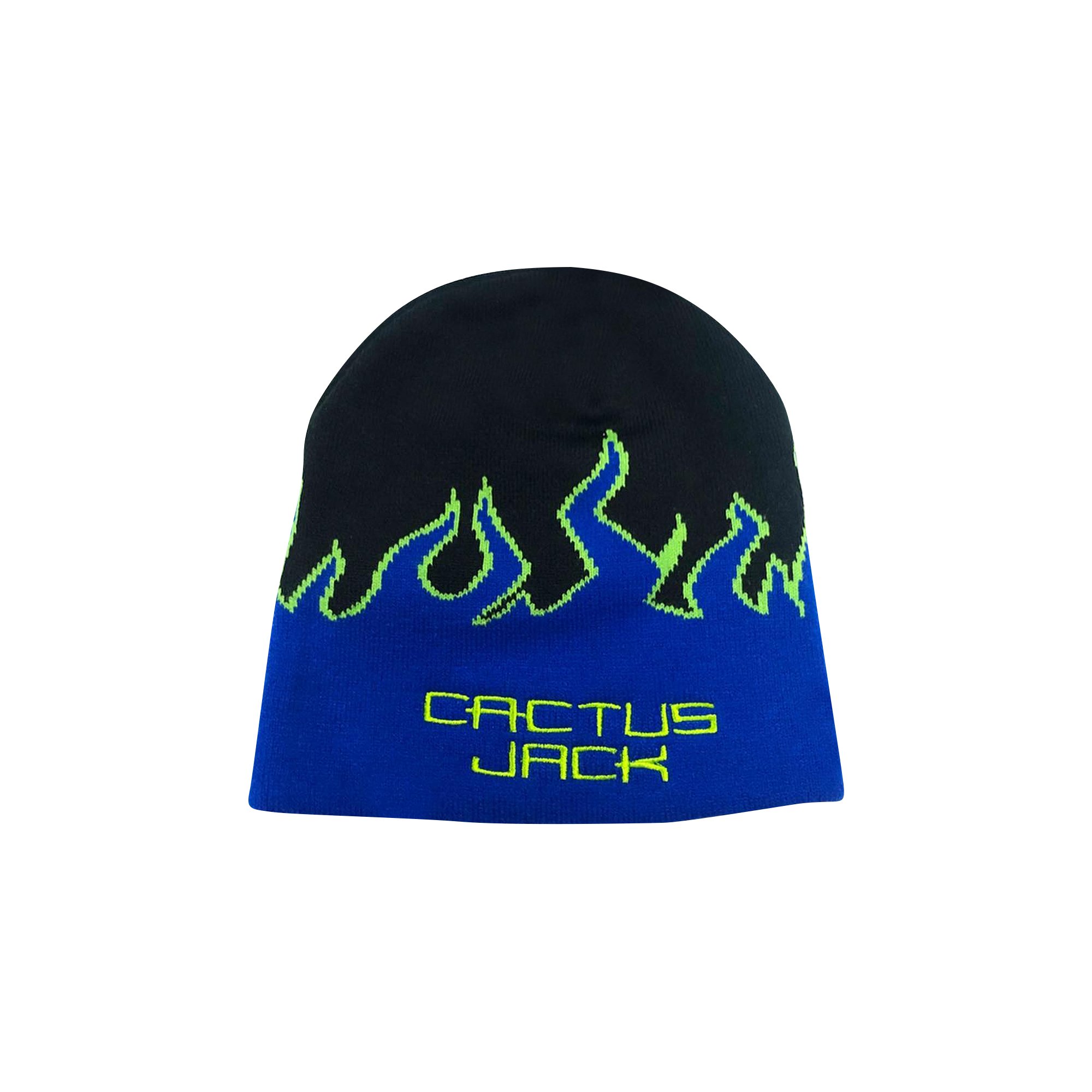цена Шапка-бини с цифровым логотипом Cactus Jack от Travis Scott, цвет Черный/Синий