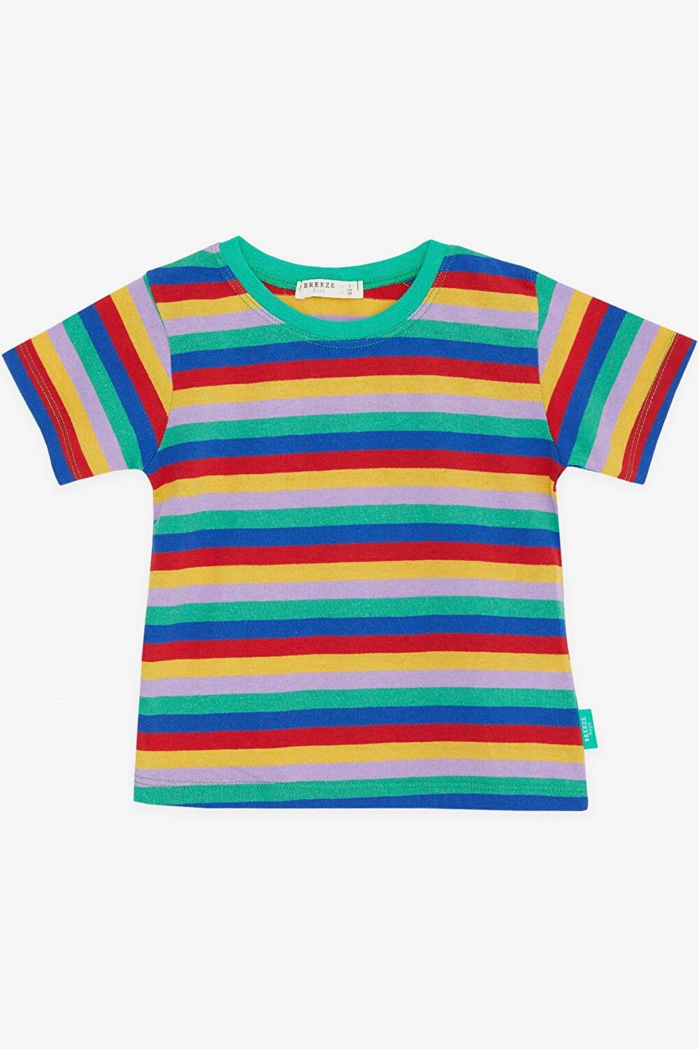 

Футболка для мальчика в разноцветные полоски, разные цвета (3–7 лет) Breeze, смешанный