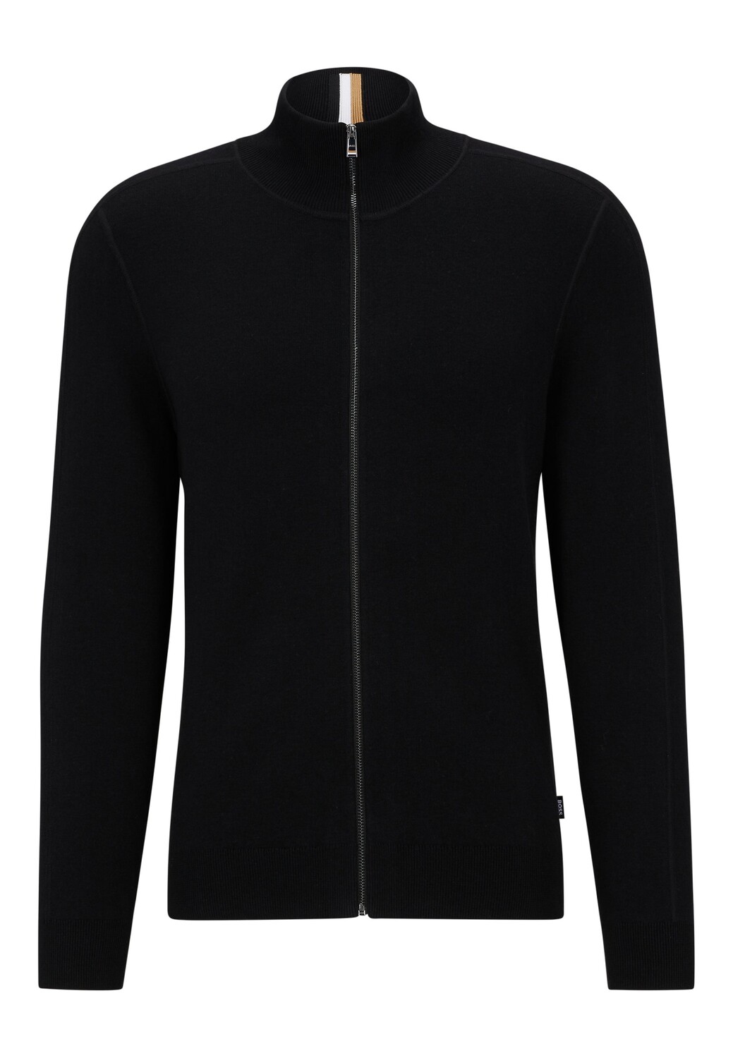 

Кардиган BOSS MENTOLO Regular Fit, черный