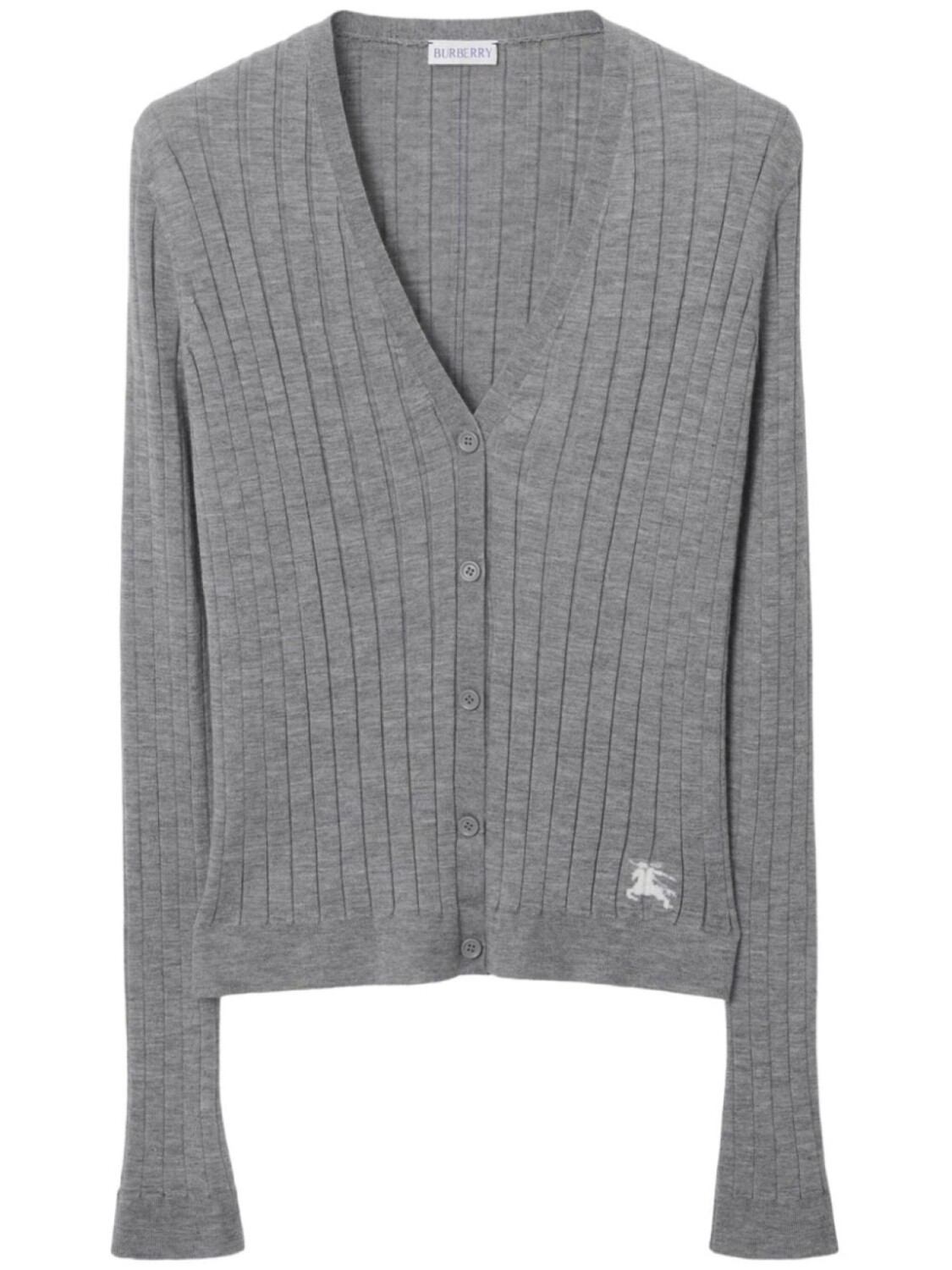 

Кашемировый кардиган Equestrian Knight Burberry, серый