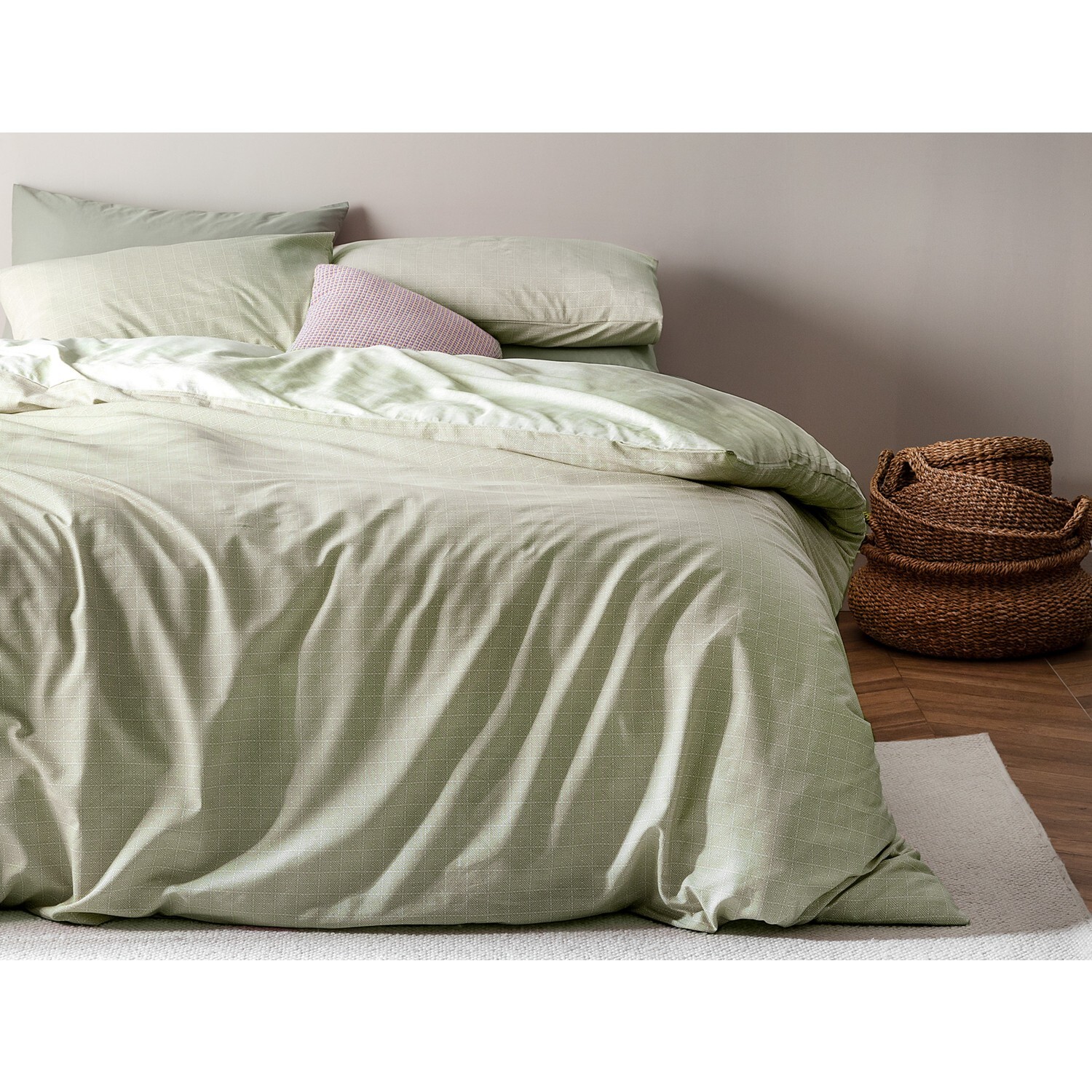 

Комплект постельного белья с принтом Ranforce King Size Madame Coco Odette King Size