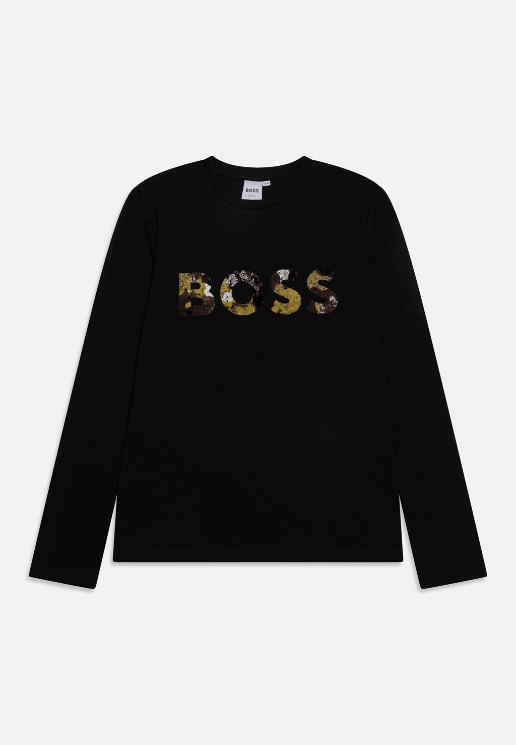 

Топ с длинными рукавами LONG SLEEVE BOSS Kidswear, цвет black