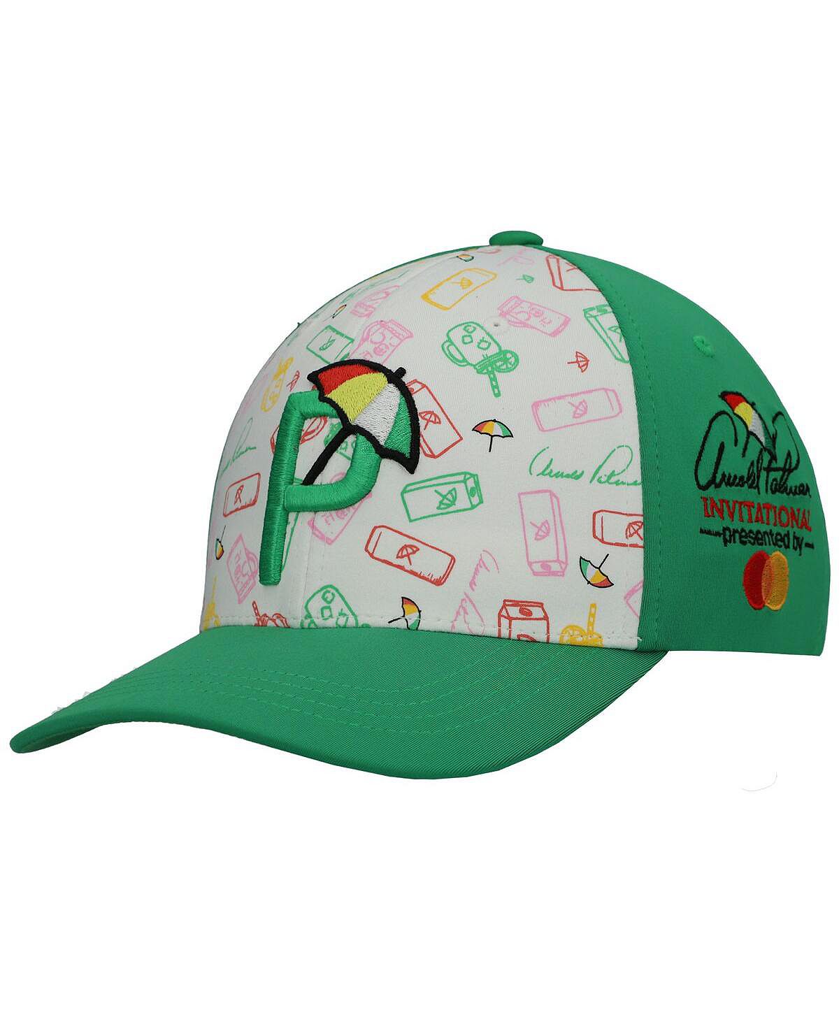 Мужская зеленая шляпа Arnold Palmer Invitational Snapback Puma